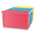 Universal Screw-Together Hanging Folder Frame, Legal Size, 23" to 26.77" Long, Silver, 6/Box