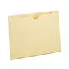 Universal Deluxe Manila File Jackets with Reinforced Tabs, Straight Tab, Legal Size, Manila, 50/Box