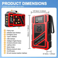 3000A 21V Car Jump Starter & 150PSI Tire Inflator 2-in-1 Portable Compressor by DailySale