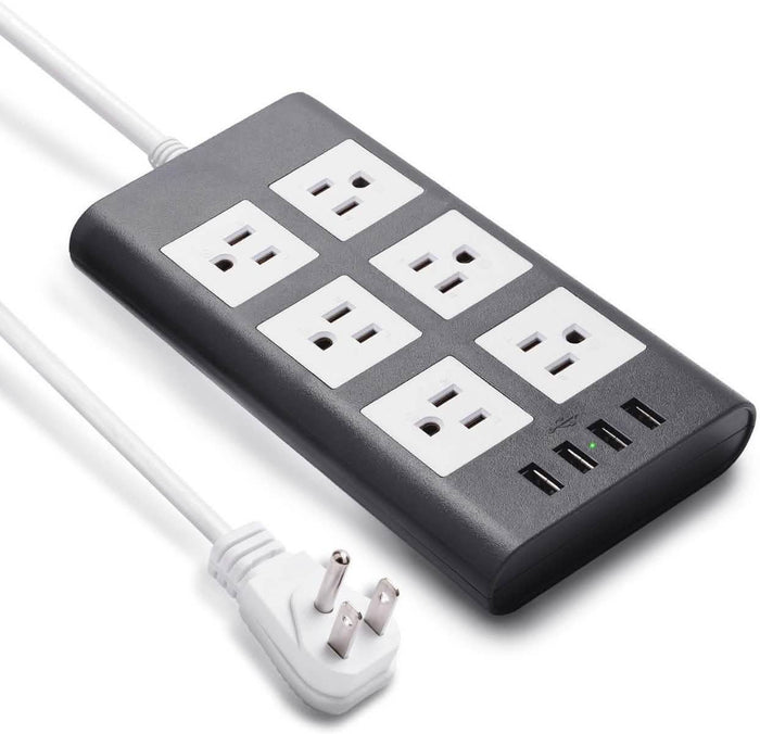 9.8ft USB Power Strip Surge Protector by DailySale