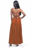 Side Slit Maxi Dress by The House of Stylez