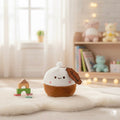 Kawaii Dumpling Plushie | 8" Xiǎo Lóng Bāo Soup Dumpling Plush Toy by ozznekshoes