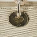 Christian Dior Ivory Canvas x Leather 2WAY Tote Bag #9994 by Bolt Boutique