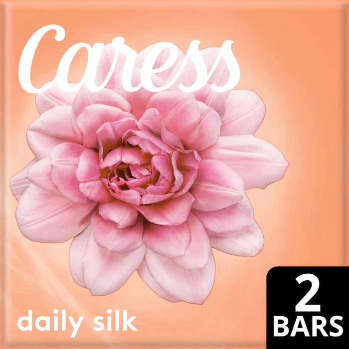 Caress Daily Silk White Peach & Silky Orange Blossom Beauty Bar Soap by Pasteur Pharmacy