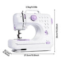 Pro Portable Electric Sewing Machine – 12 Stitches, Adjustable Speed, Multifunctional by DailySale