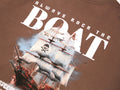 Always Rock The Boat T - Chocolate by Richmond Hood Company