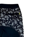 Paneled Joggers - Black Paisley by Richmond Hood Company