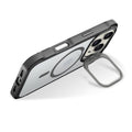 iPhone 16 Pro Max Clear Kickstand Case - Anti-Slip, Rugged, MagSafe | Venture Series by Zerodamage Sahara Case LLC