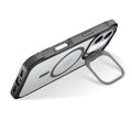 iPhone 16 Clear Kickstand Case - Anti- Slip, Rugged, MagSafe | Venture Series by Zerodamage Sahara Case LLC