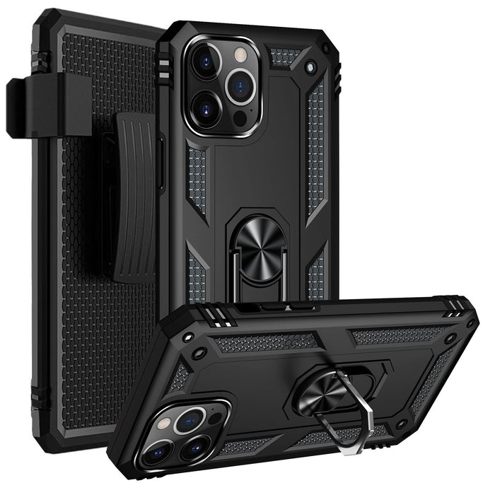 Raider Series Kickstand Case with Belt Clip - iPhone 13 Pro Max by Zerodamage Sahara Case LLC