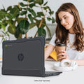 HP Fortis G1m 11” Chromebook/Chromebook 360 Case - Heavy-Duty Rugged Protection with Shock-Absorbing Corners | Raider Series by Zerodamage Sahara Case LLC
