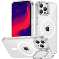 Venture Series Clear Case with Kickstand - iPhone 14 Pro by Zerodamage Sahara Case LLC