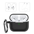 Black Silicone Case - AirPods Pro 2 (2nd Generation) by Zerodamage Sahara Case LLC