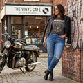 Seven7 Plus Size Rocker Deconstructed Skinny Jeans, Womens, Size 14W by Vanessa Jane