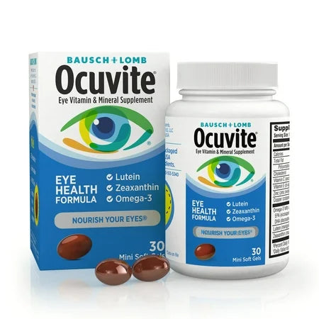 Ocuvite Eye Health Formula Vitamin & Mineral Softgel Supplement, 30 Ct by Pasteur Pharmacy