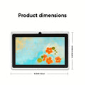 Android Tablet – 7" LCD, 2GB RAM + 4GB Extension, 32GB Storage, Dual Cameras, Wi-Fi, GPS, USB Charging by DailySale