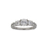 Cubic Zirconium CZ SS Bridal Sterling Silver