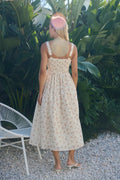 Floral Sweetheart Midi Dress by Boutique 23