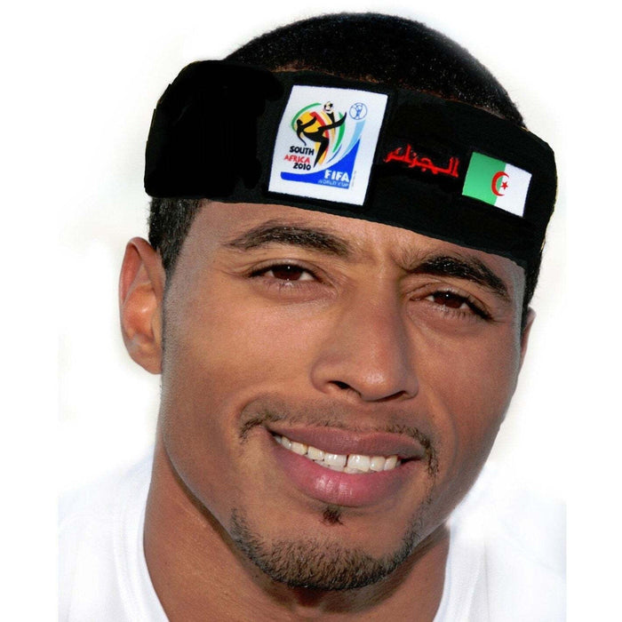 Algeria World Cup Soccer Headband – Official FIFA Licensed Retro Fan Gear by Price Is Right Miami