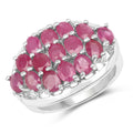 3.00 Carat Genuine Ruby .925 Sterling Silver Ring by Bids.com
