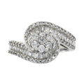 1.00ct Diamond Ring 14KT White Gold by Bids.com