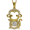 Cubic Zirconia Animal Pendant Sterling Silver by Bids.com