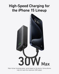 Anker Nano Power Bank (30W, Built-In USB-C Cable) by Anker
