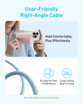 Anker Zolo Magnetic Power Bank (10K, 30W, Built-in USB-C Cable) by Anker