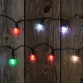 UltraLED Battery Operated Snowflakes Color Changing Light String by Vanessa Jane