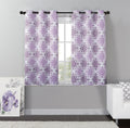 VCNY Home Rye Leaf Blackout Faux Linen Grommet Window Panel, 40x63 by Vanessa Jane