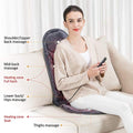 Snailax 6 Motor Vibrating Seat Cushion with Heat & Vibration Massager by Vanessa Jane