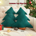Vdoioe Christmas Tree Throw Pillows Set of 2 Plush Cotton Fill Xmas Decor by Deal US