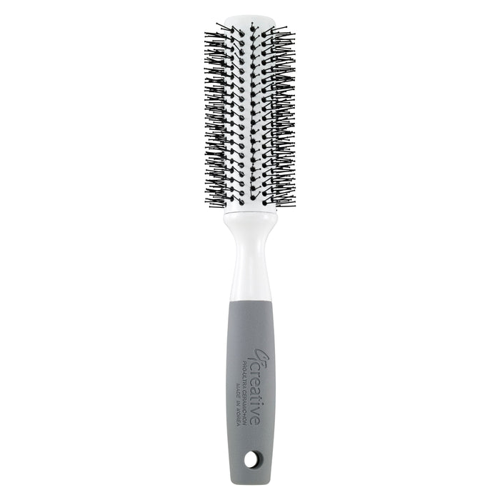 Solid Round Barrel Nylon Bristle Hair Brush by Pasteur Pharmacy