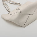 Prada Vitello Phenix Leather Tote Bag Bianco by Bolt Boutique