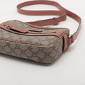 Gucci GG Supreme Stars Small Shoulder bag Beige x Pink #2500 by Bolt Boutique