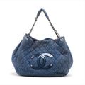 Chanel Matelasse Nylon Patent Quilred CC Accordian Coco Mark Shoudler Bag 13 Series #2878 by Bolt Boutique