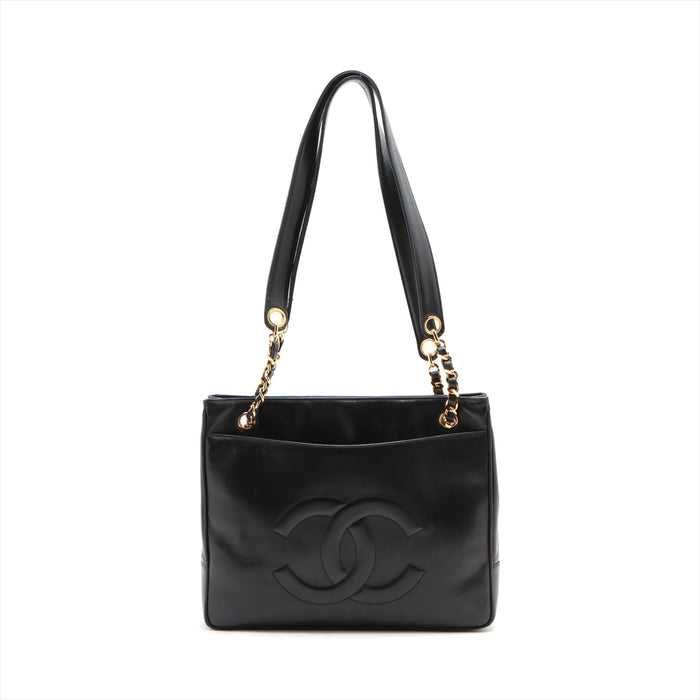 Chanel CC Coco Mark Lambskin Chain Shoulder Bag #2891 by Bolt Boutique