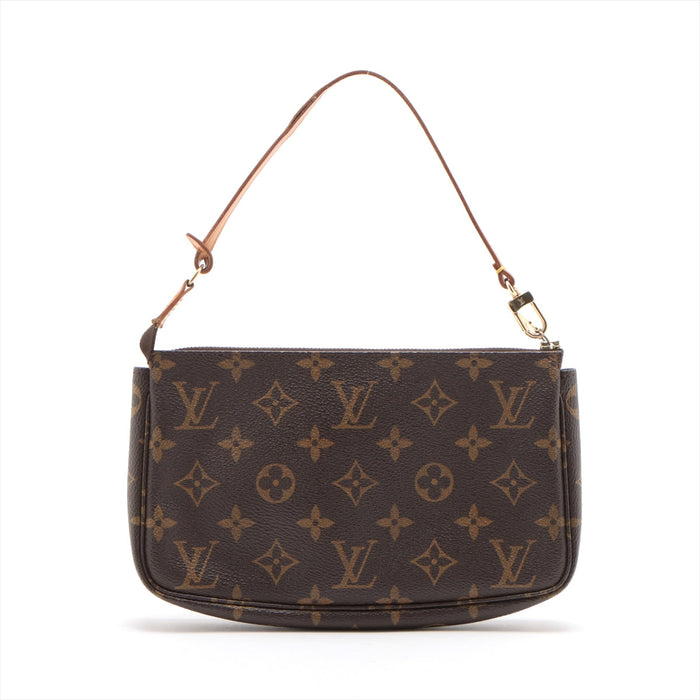 Louis Vuitton Monogram Canvas Pochette Accessories Brown Shoulder Bag #3261 by Bolt Boutique