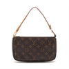 Louis Vuitton Monogram Canvas Pochette Accessories Brown Shoulder Bag #3268