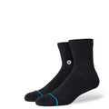 Stance Icon Quarter Mid-Cushion Socks - Black by Swell-O-Phonic