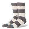 Stance Combed Cotton Crew Sock - NEP Stripe - Grey