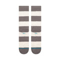 Stance Combed Cotton Crew Sock - NEP Stripe - Grey by Swell-O-Phonic