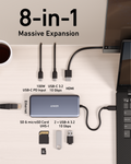 Anker <b>555</b> USB-C Hub (8-in-1) by Anker