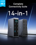 Anker Prime Charging Docking Station (14-in-1, Dual Display, 160W) by Anker