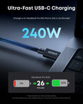 Anker Prime Thunderbolt 5 Cable (3.3 ft / 1.7 ft, 80 Gbps, 240W) by Anker
