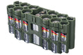 A9 Pack Battery Caddy (Military Green) by Storacell