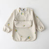 Waterproof Smock Bib | Full-Sleeve Baby & Toddler Feeding Bib