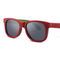 Traveler | Red | Wooden Sunglasses by TMBR