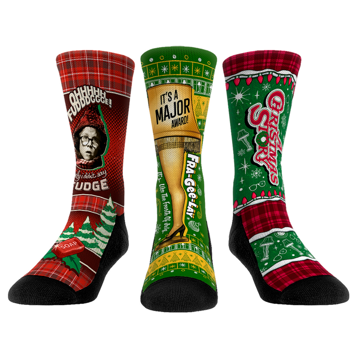 A Christmas Story - 3-Pack by Rock 'Em Socks