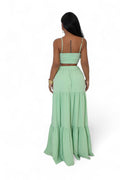 Two Piece Maxi Skirt Set by The House of Stylez
